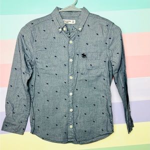 Abercrombie kids button down shirt, boys 7/8